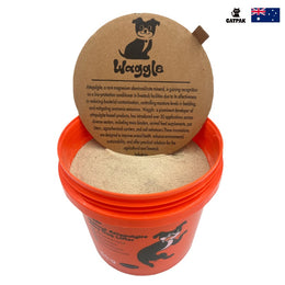 Waggle 100% Natural Mineral Attapulgite Dog Litter    [狗狗專用13磅] Waggle凹凸棒石狗砂-純天然礦物質 | 強效除臭| 抑菌低塵|環保減塑（除臭粉）