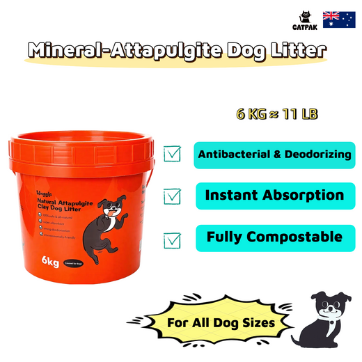 Waggle Natural Mineral Attapulgite Dog Litter