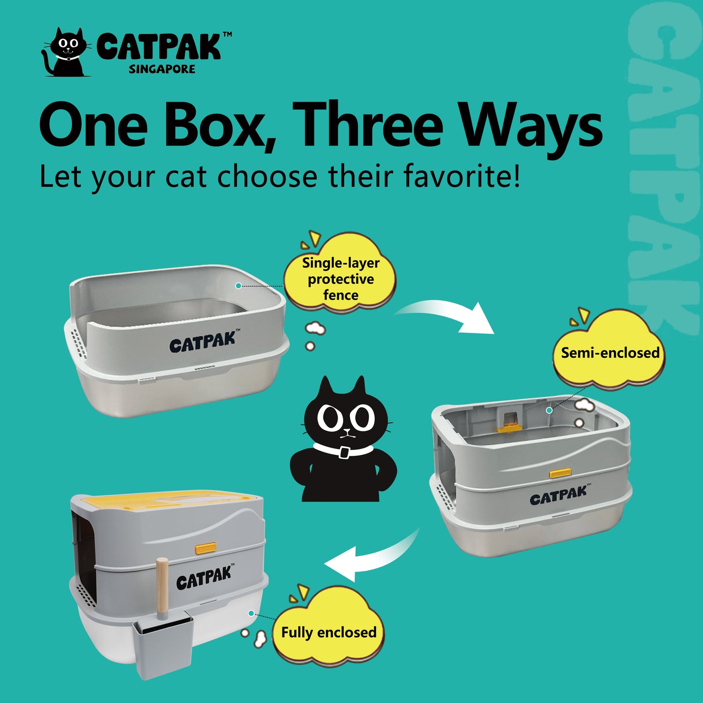 Stainless Steel Cat Litter Box | Easy to Clean & Odor-Resistant 不鏽鋼貓砂盆