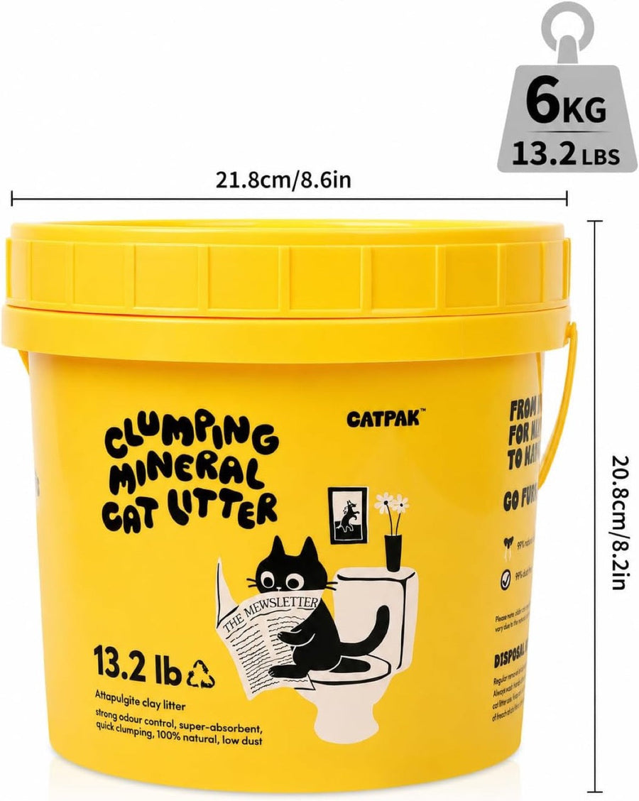 CATPAK natural mineral attapulgite cat litter