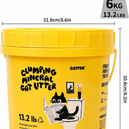 CATPAK natural mineral attapulgite cat litter