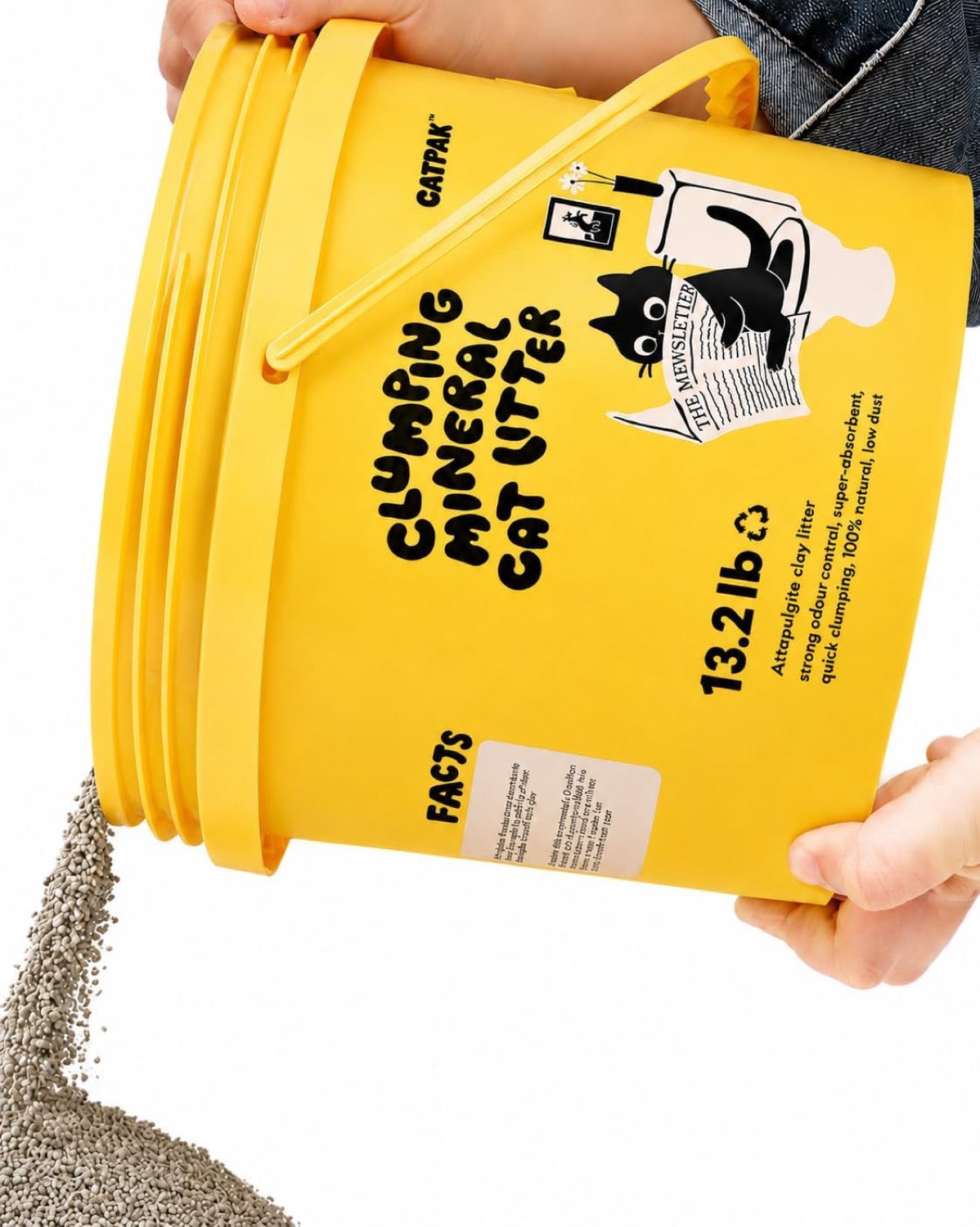 CATPAK natural mineral attapulgite cat litter