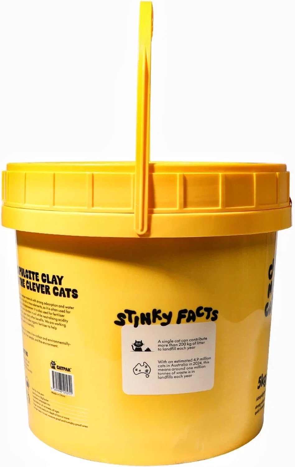 CATPAK natural mineral attapulgite cat litter