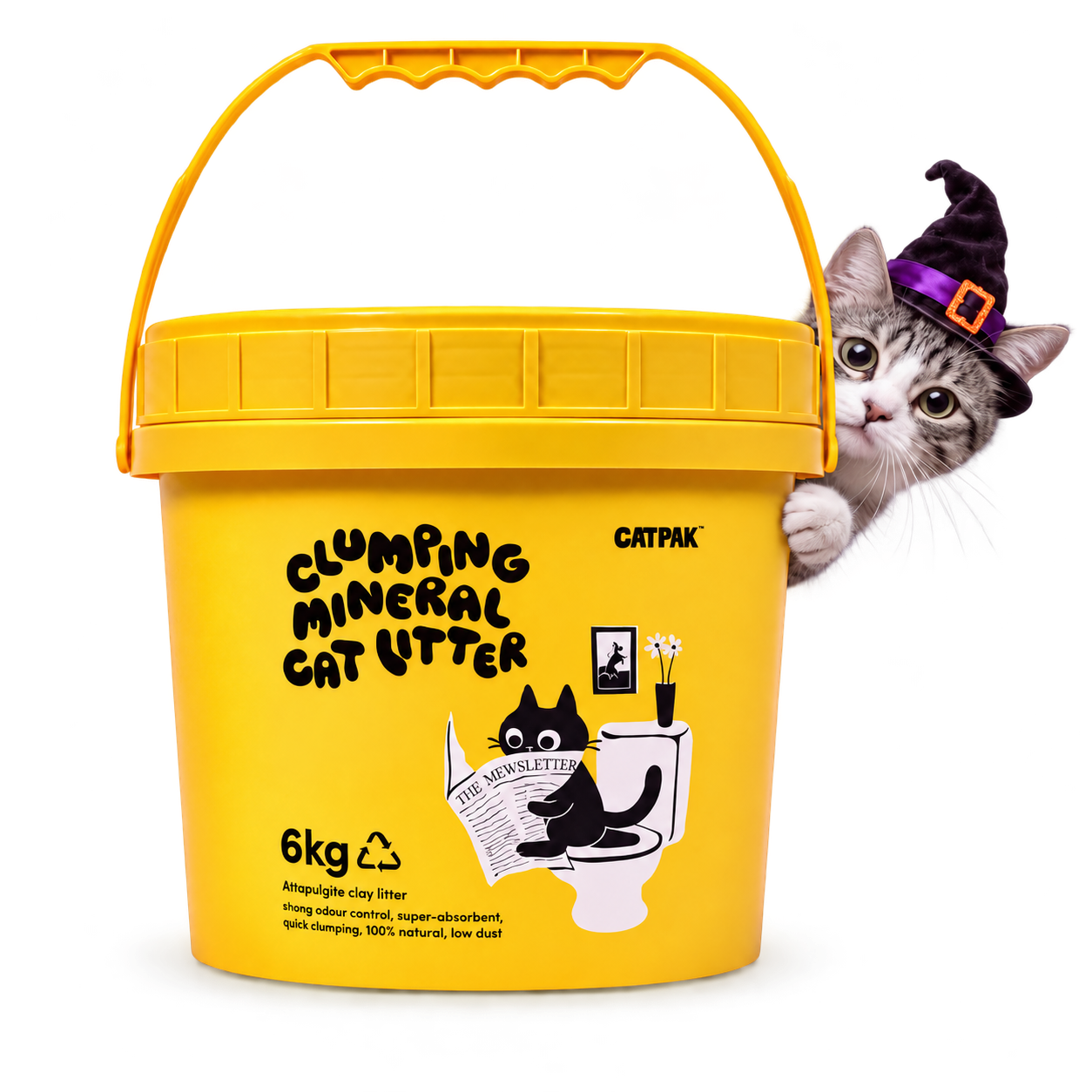 CATPAK natural mineral cat litter